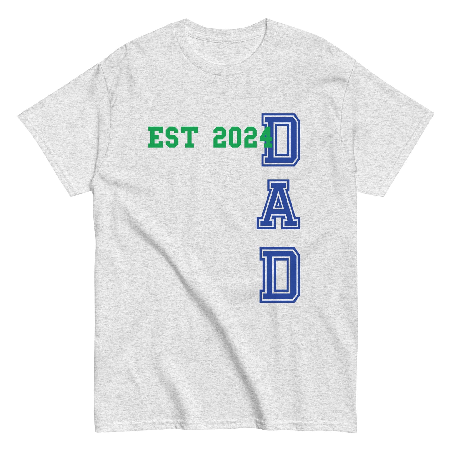 Funny Dad Est 2024 Cool T-shirt