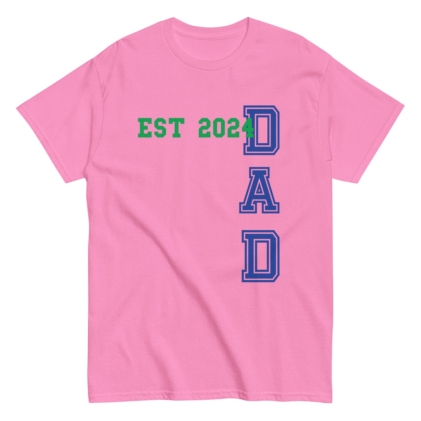 Funny Dad Est 2024 Cool T-shirt