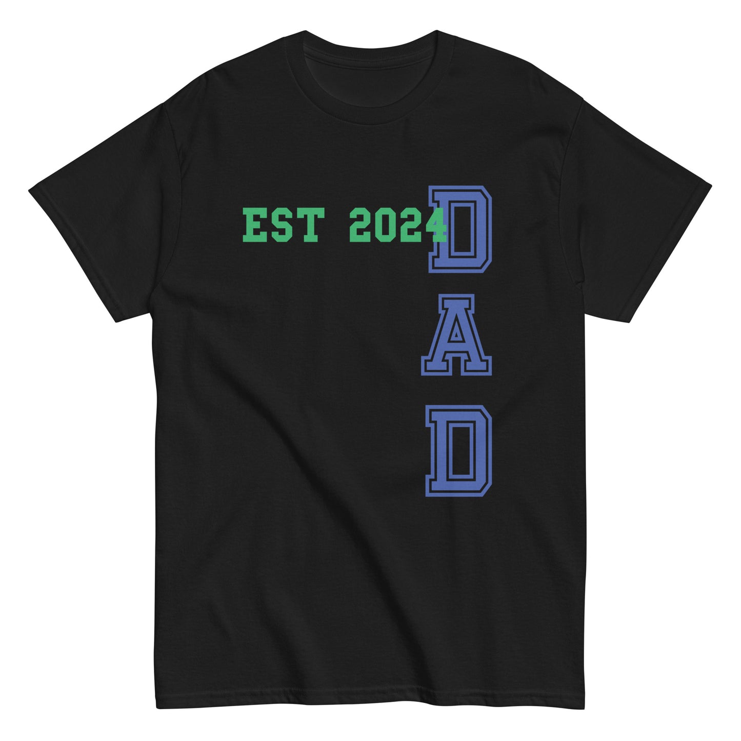 Funny Dad Est 2024 Cool T-shirt