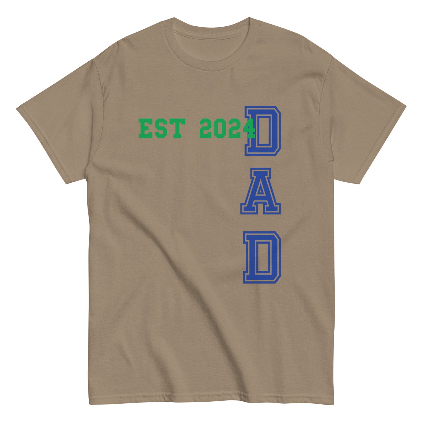 Funny Dad Est 2024 Cool T-shirt
