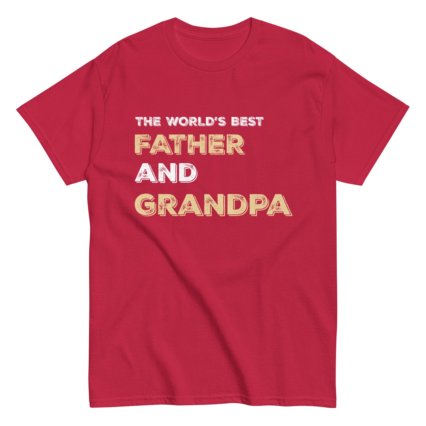 Funny The World’s Best Father and Grandpa T-shirt