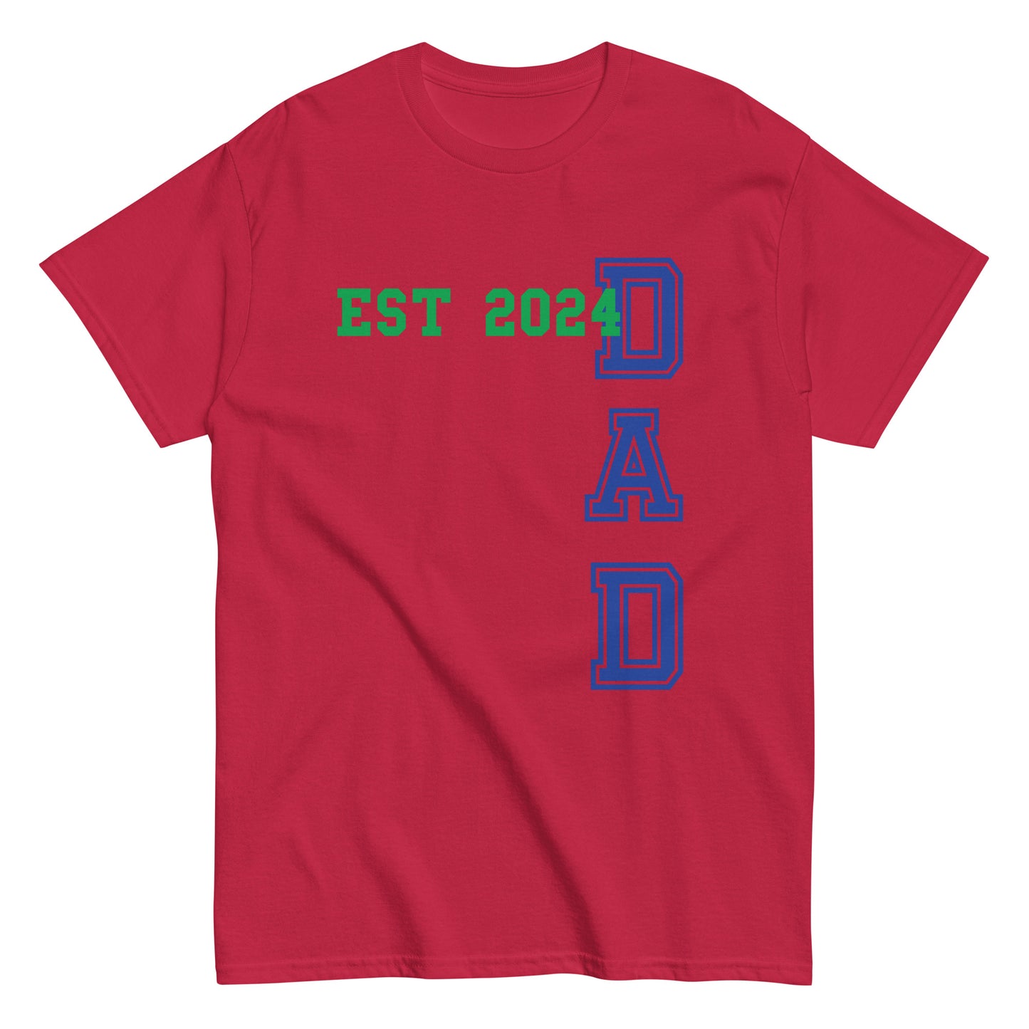 Funny Dad Est 2024 Cool T-shirt