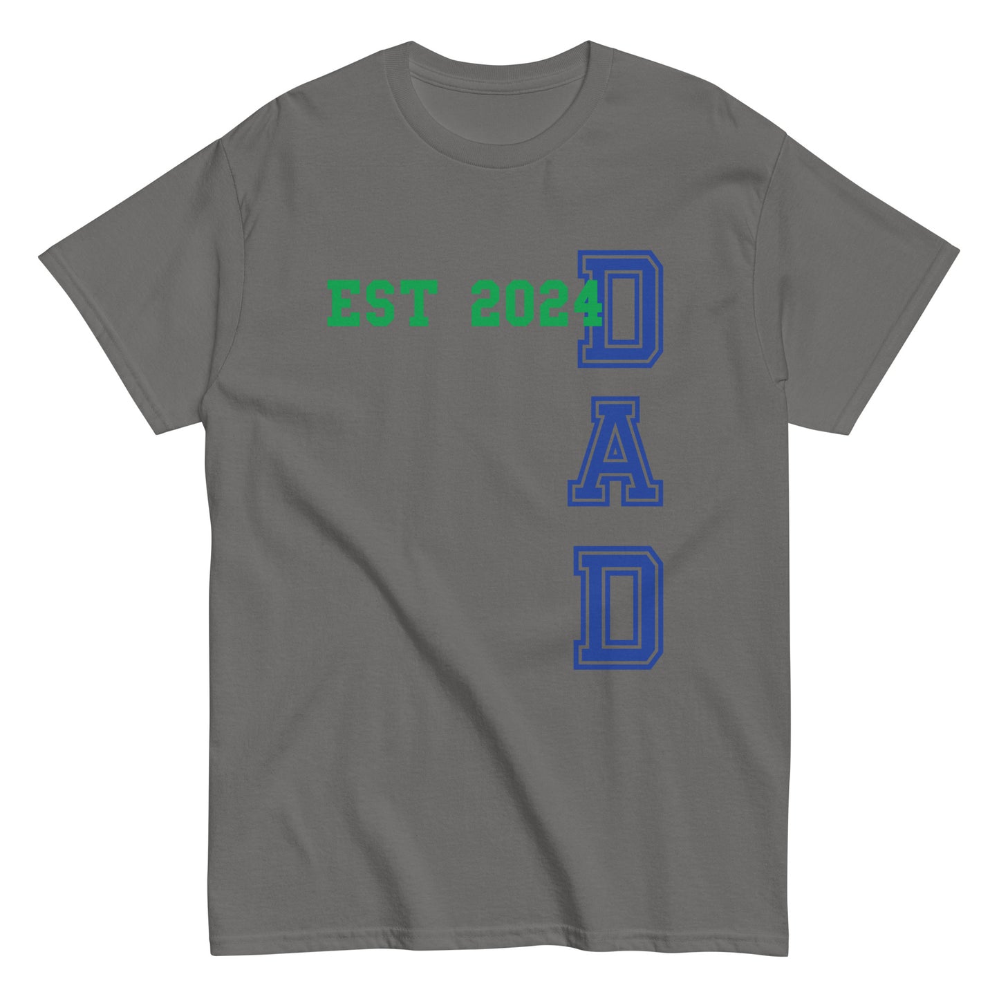 Funny Dad Est 2024 Cool T-shirt