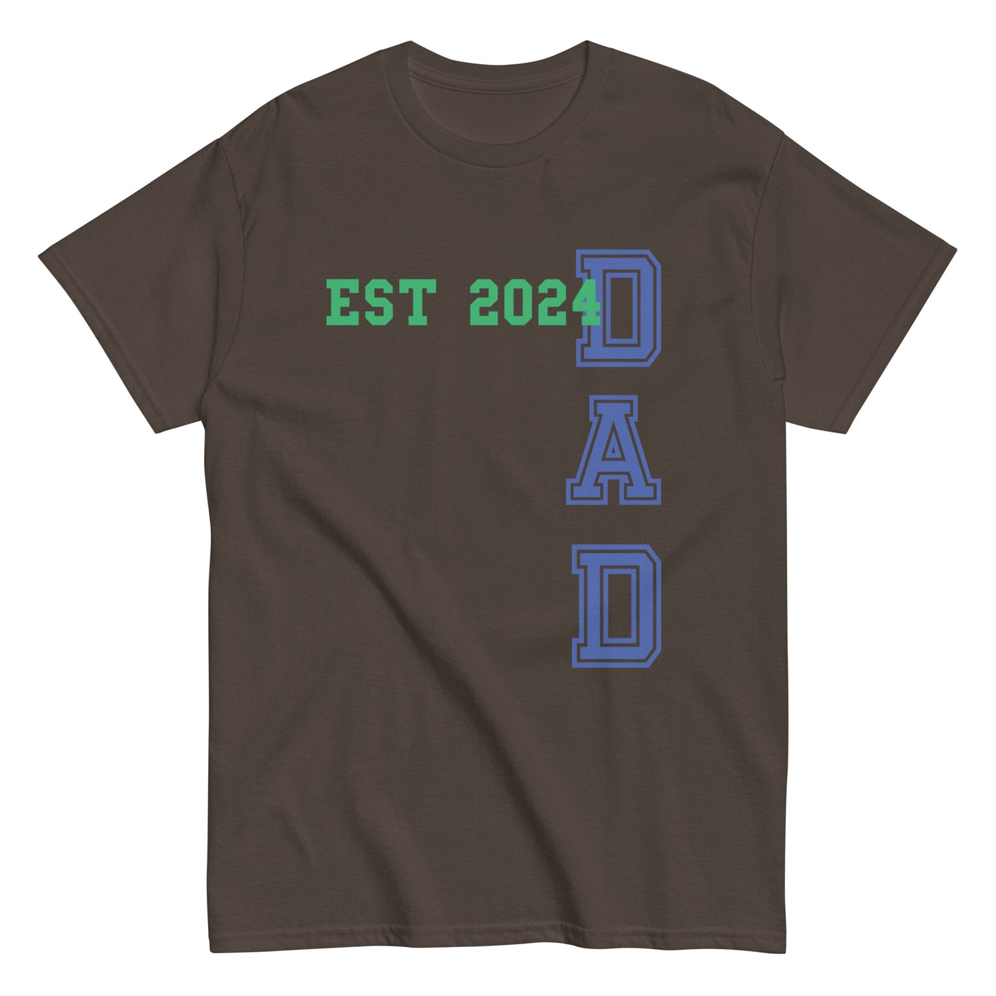 Funny Dad Est 2024 Cool T-shirt