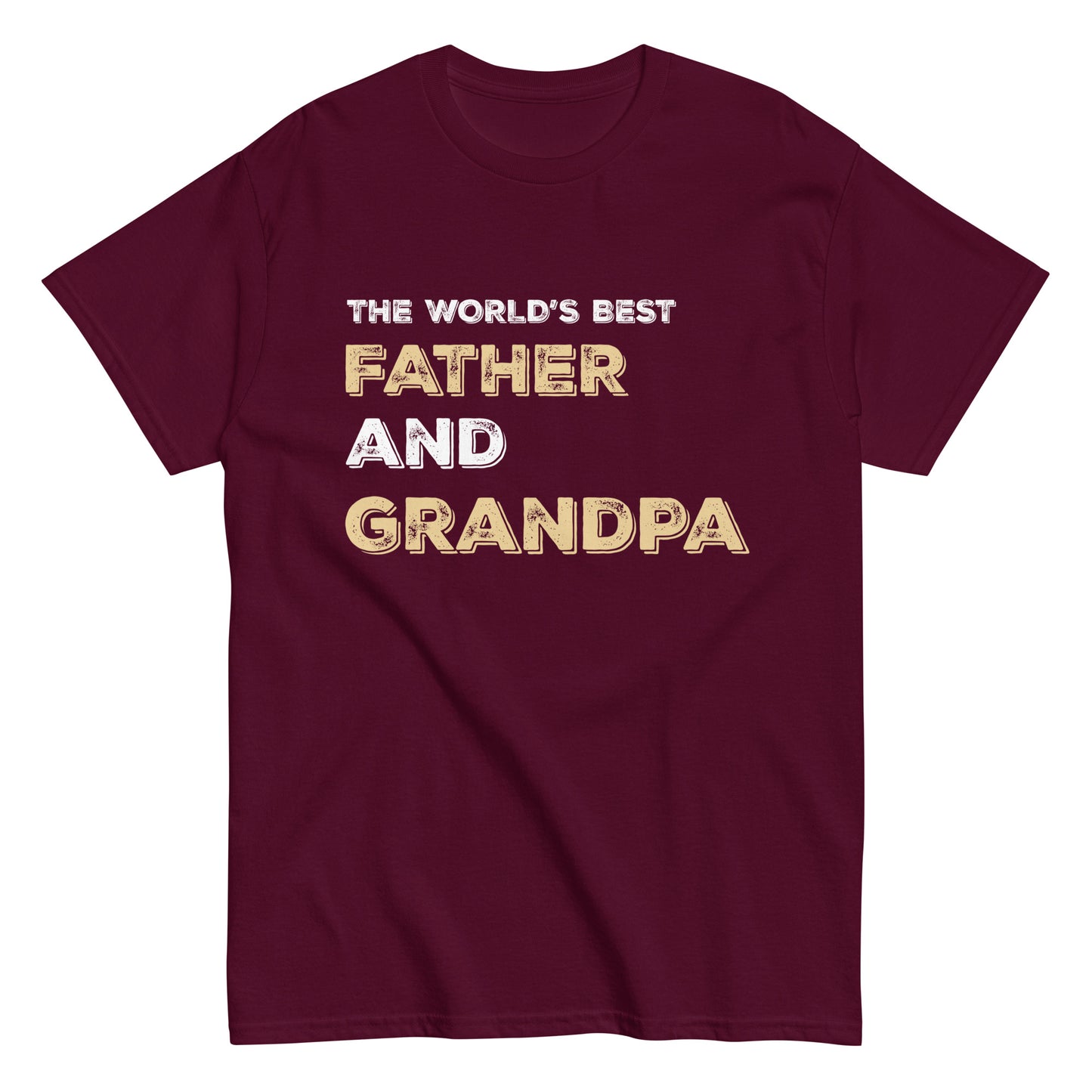 Funny The World’s Best Father and Grandpa T-shirt