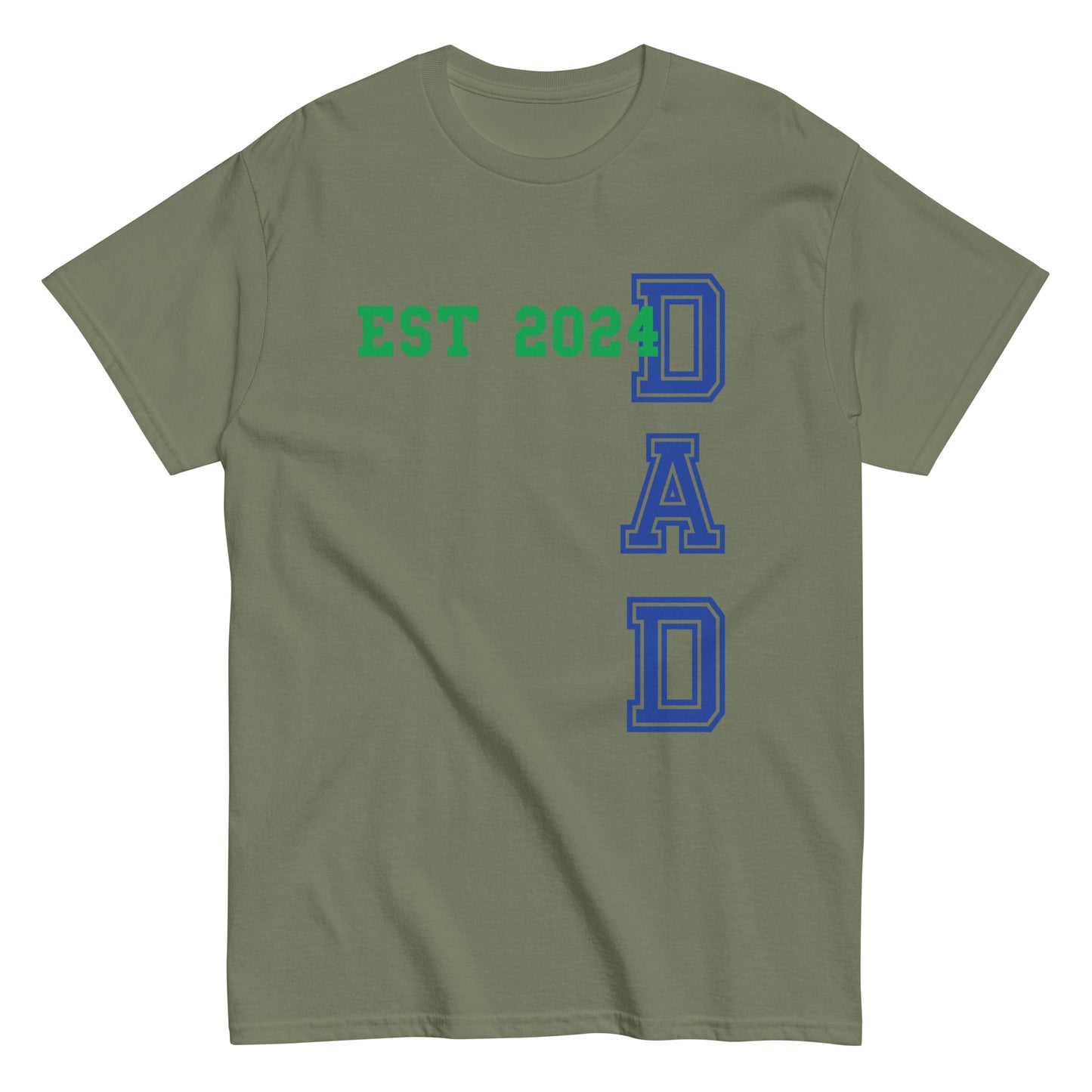 Funny Dad Est 2024 Cool T-shirt
