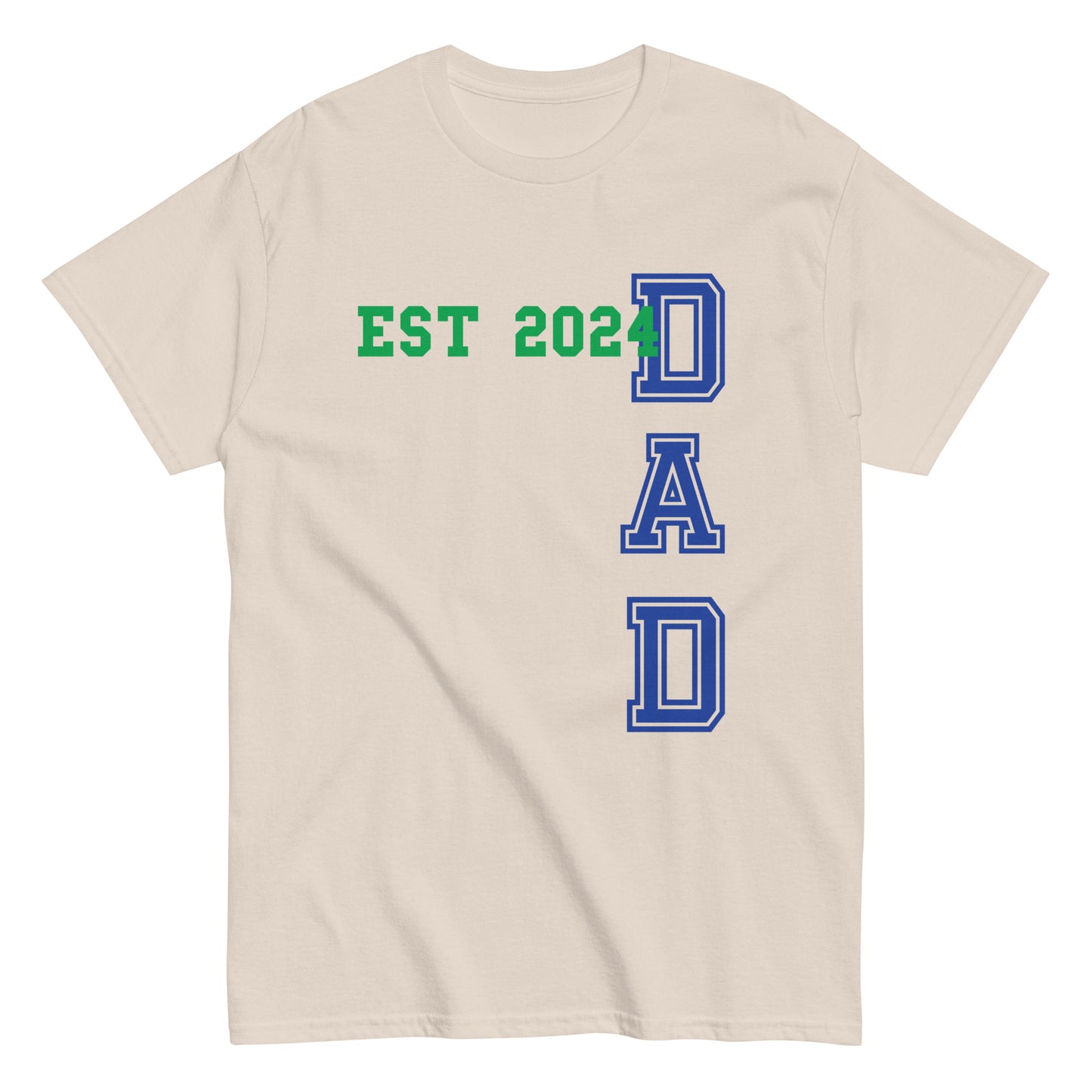 Funny Dad Est 2024 Cool T-shirt