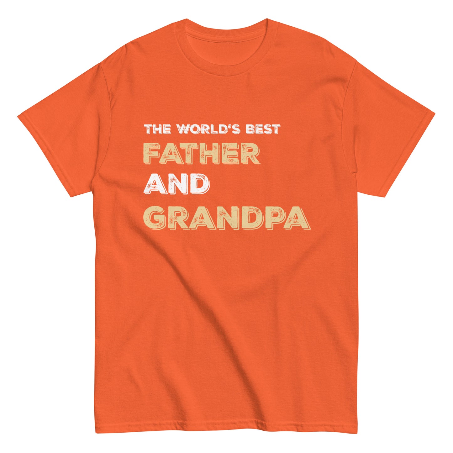 Funny The World’s Best Father and Grandpa T-shirt