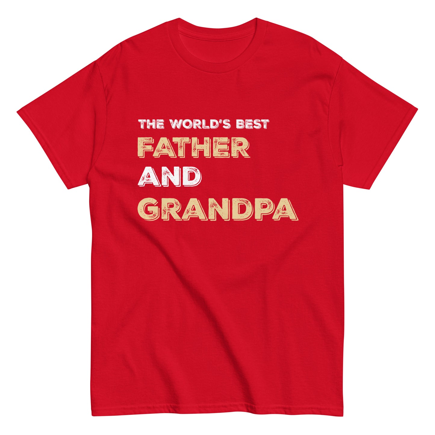 Funny The World’s Best Father and Grandpa T-shirt