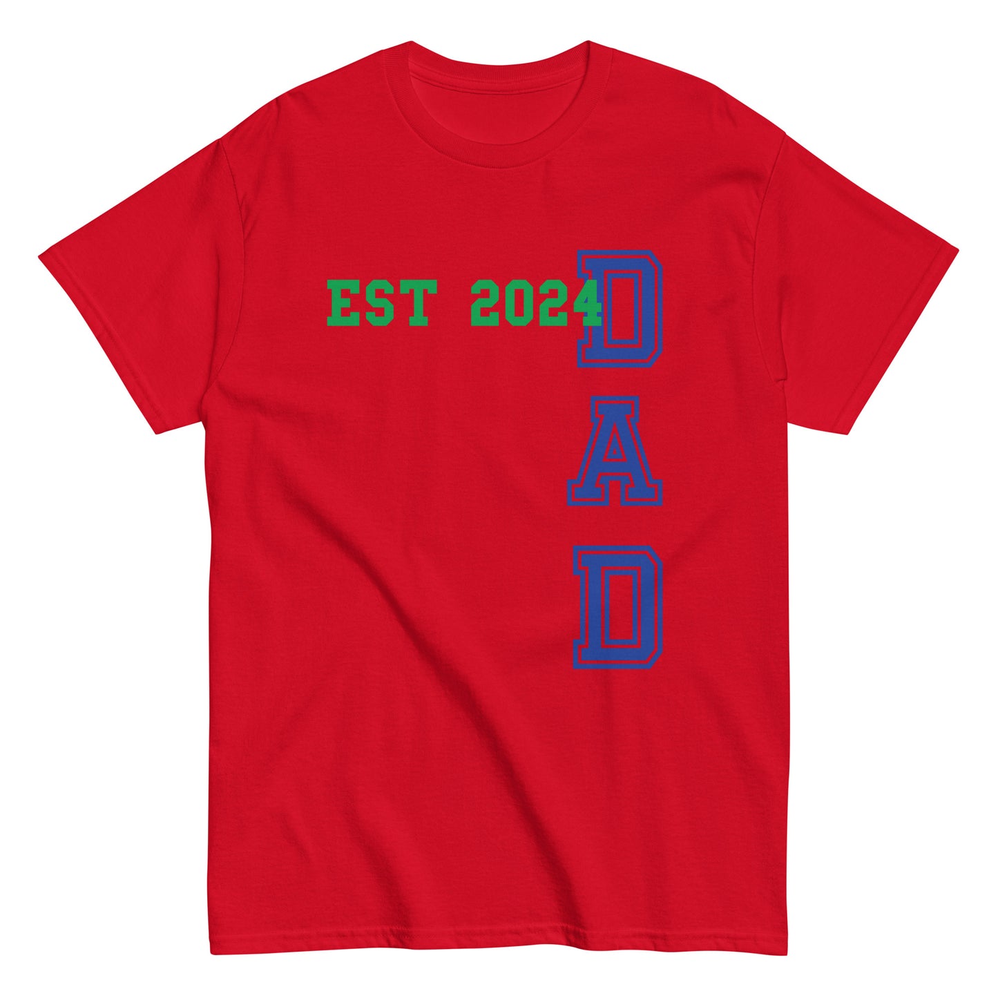 Funny Dad Est 2024 Cool T-shirt