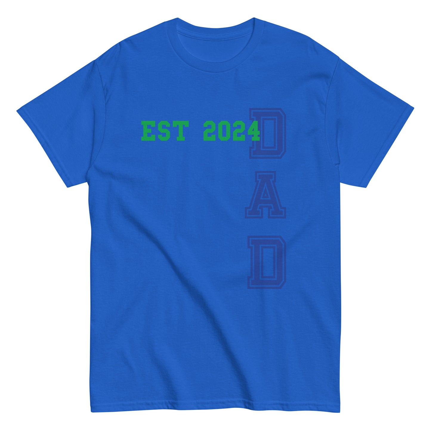 Funny Dad Est 2024 Cool T-shirt