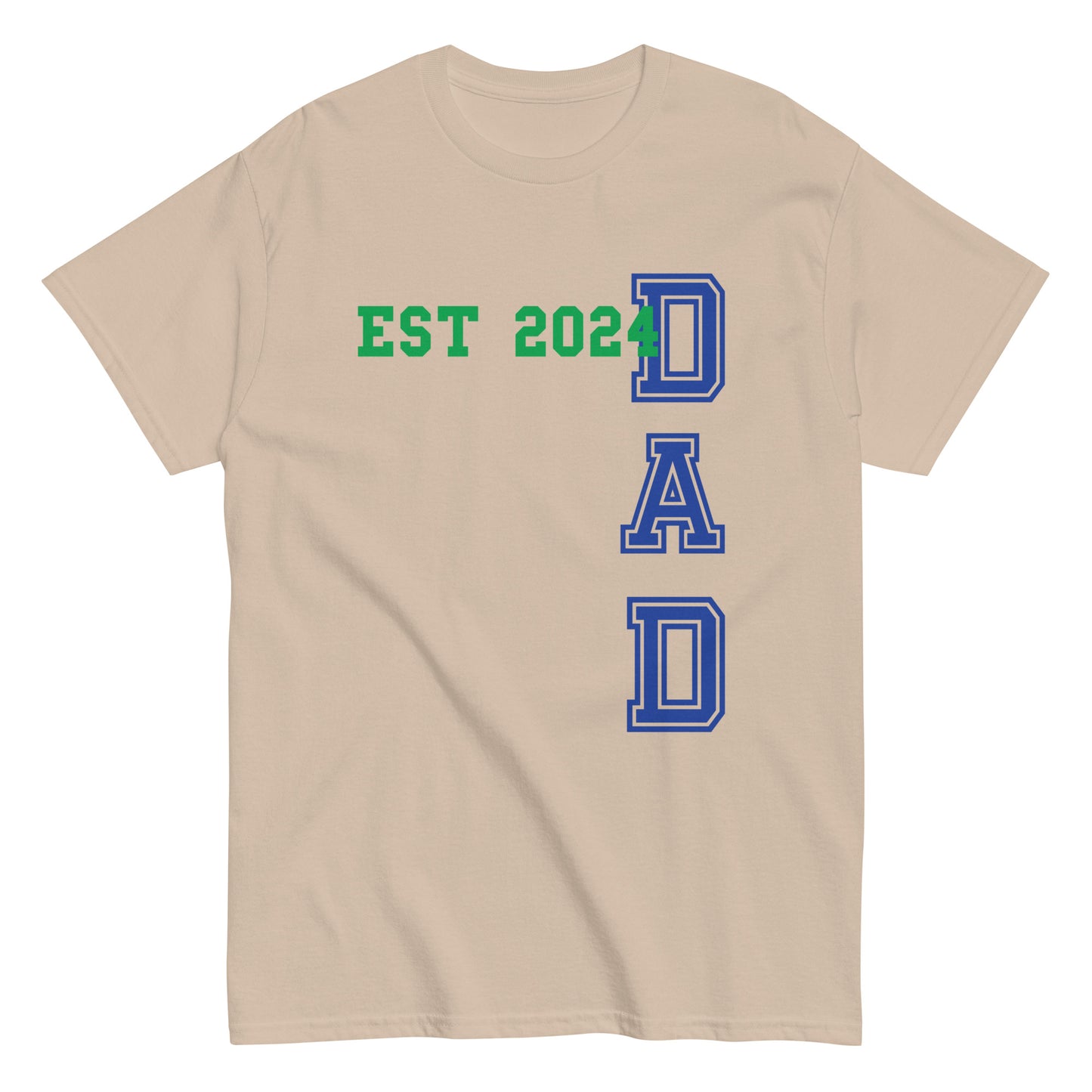 Funny Dad Est 2024 Cool T-shirt