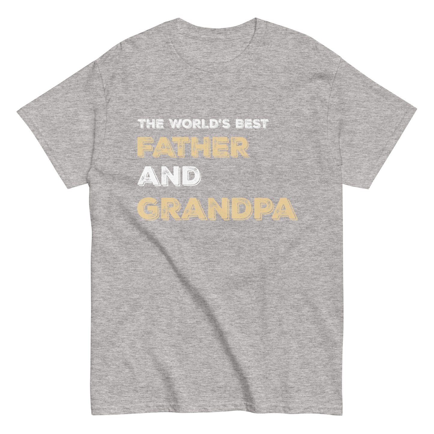 Funny The World’s Best Father and Grandpa T-shirt