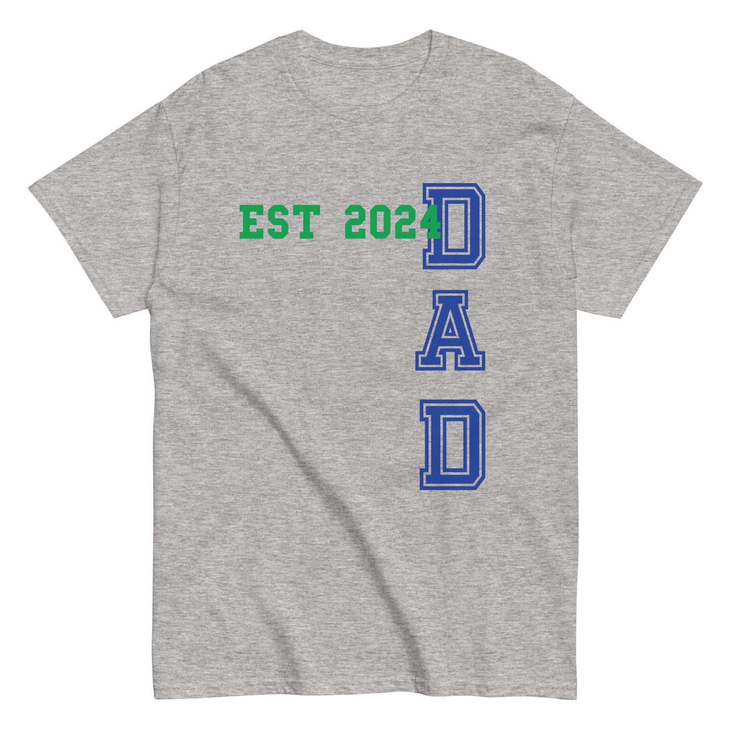 Funny Dad Est 2024 Cool T-shirt