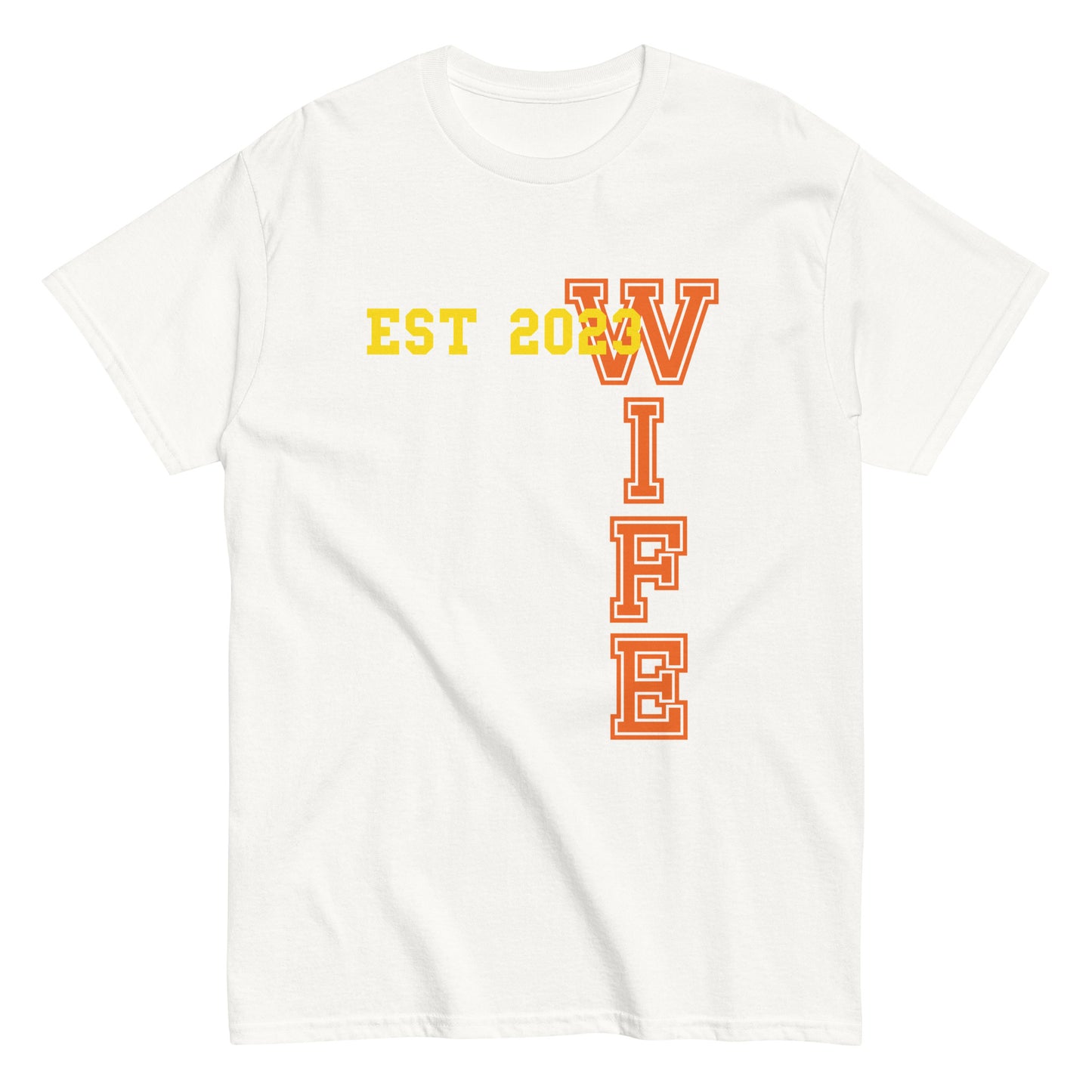 Funny Wife Est 2023 Cool T-shirt
