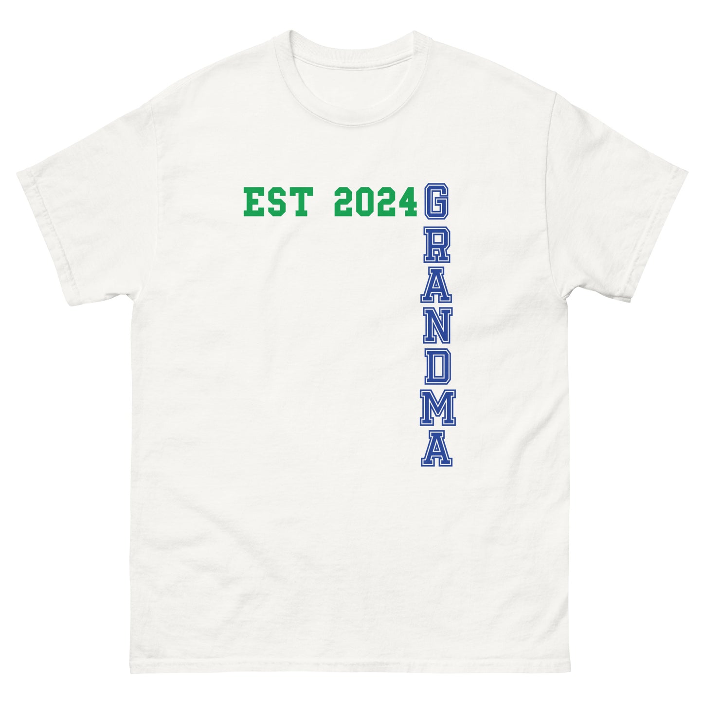 Funny Grandma Est 2024 Cool T-shirt