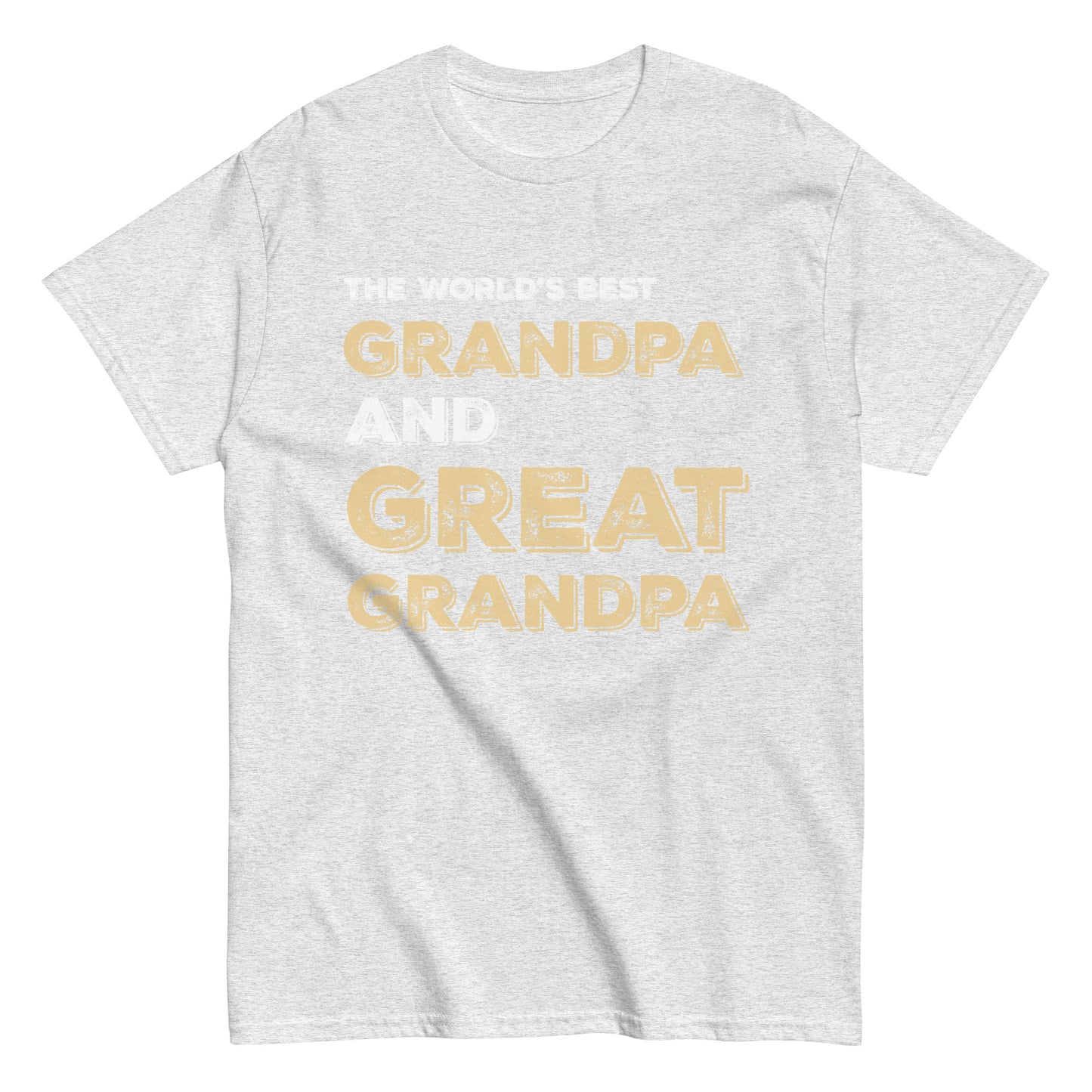 Funny The World’s Best Grandpa and Great Grandpa T-shirt