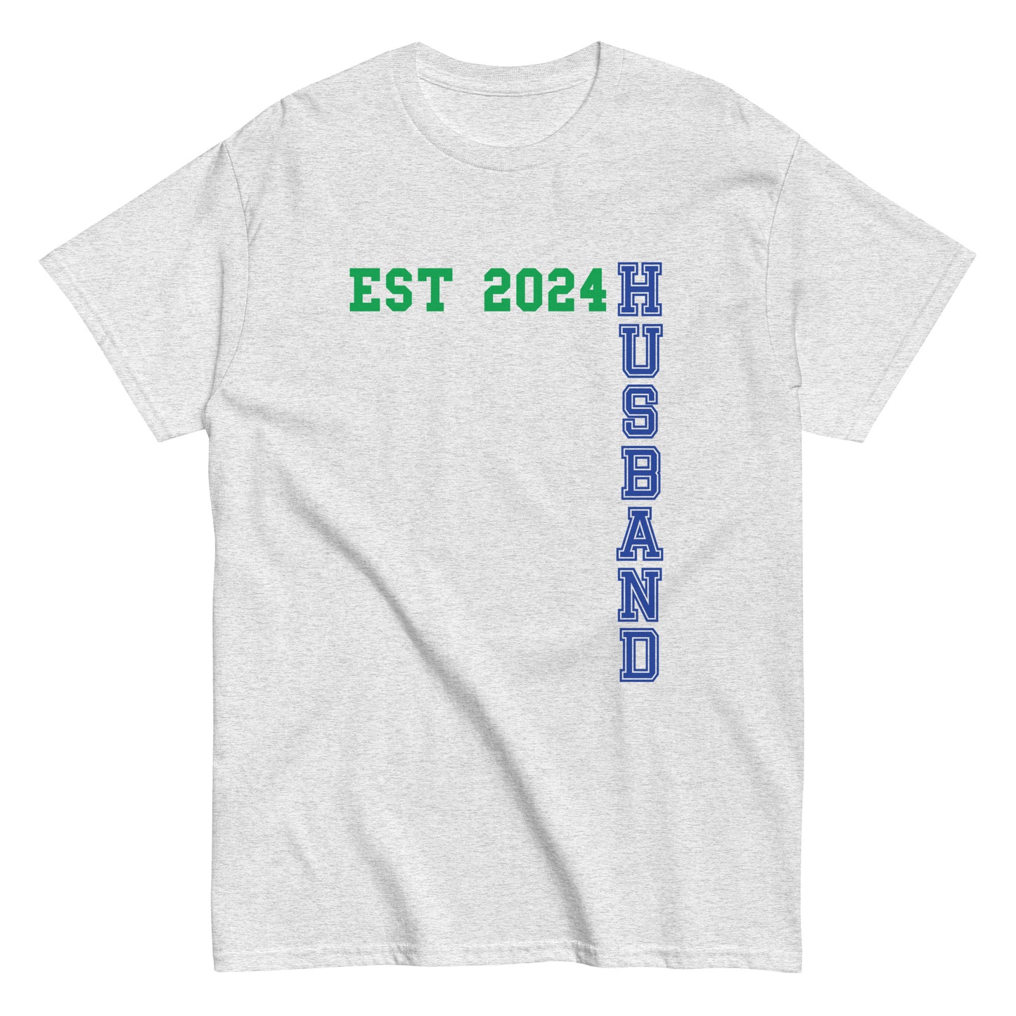 Funny Husband Est 2024 Cool T-shirt