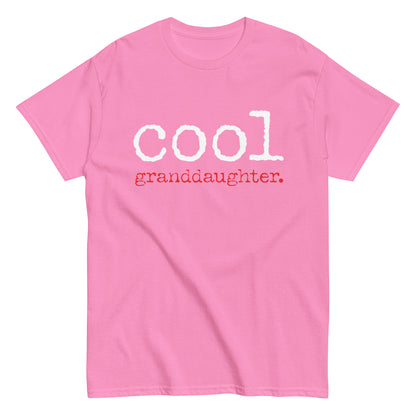 Funny Casual Cool Granddaughter T-shirt