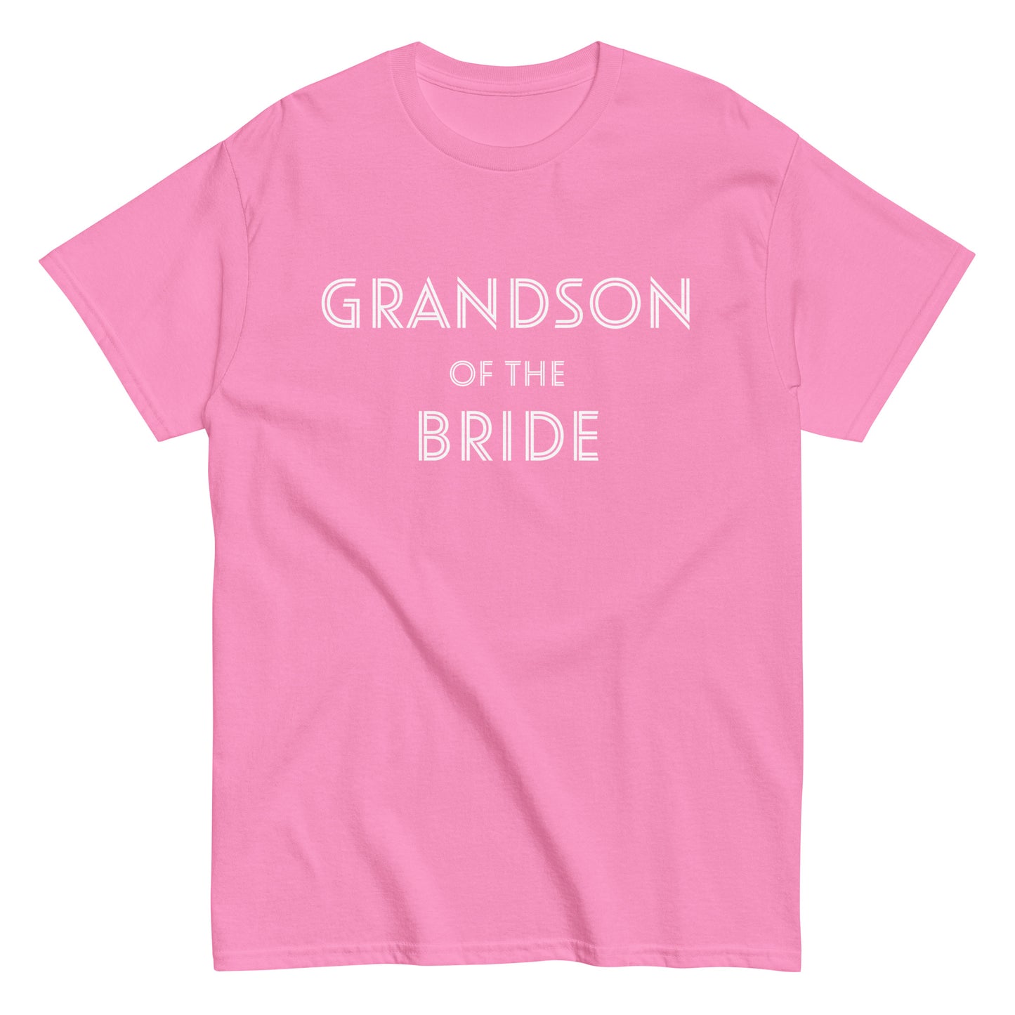 Funny Grandson of the Bride T-shirt