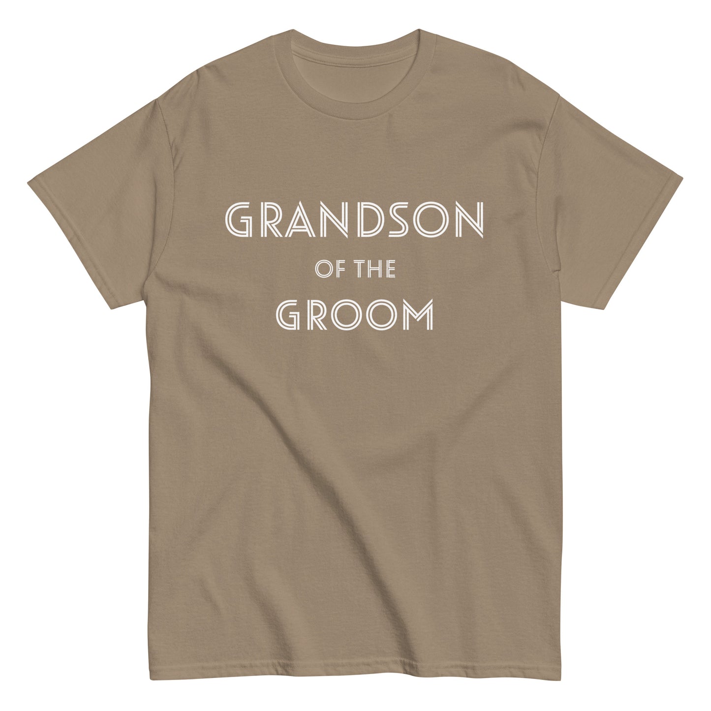 Funny Grandson of the Groom T-shirt