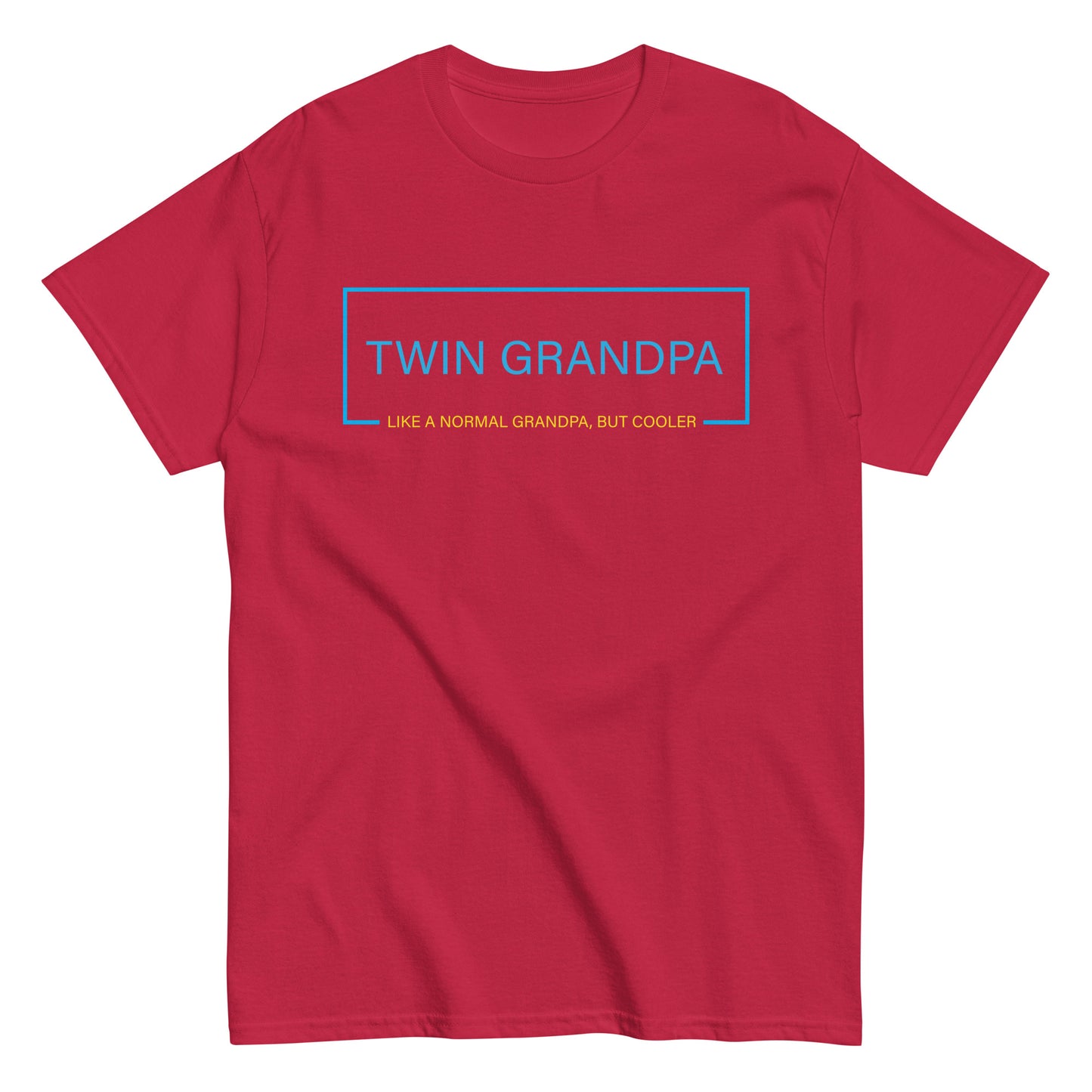 Funny Twin Grandpa T-shirt