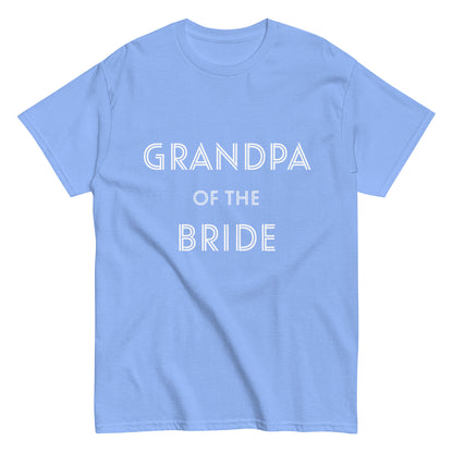 Funny Grandpa of the Bride T-shirt