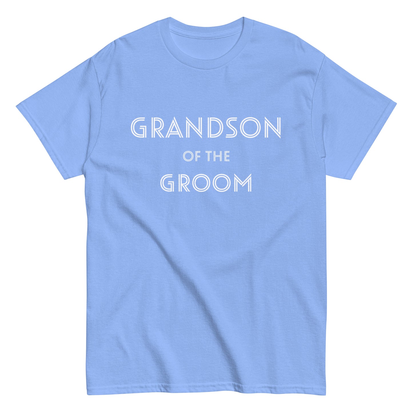 Funny Grandson of the Groom T-shirt