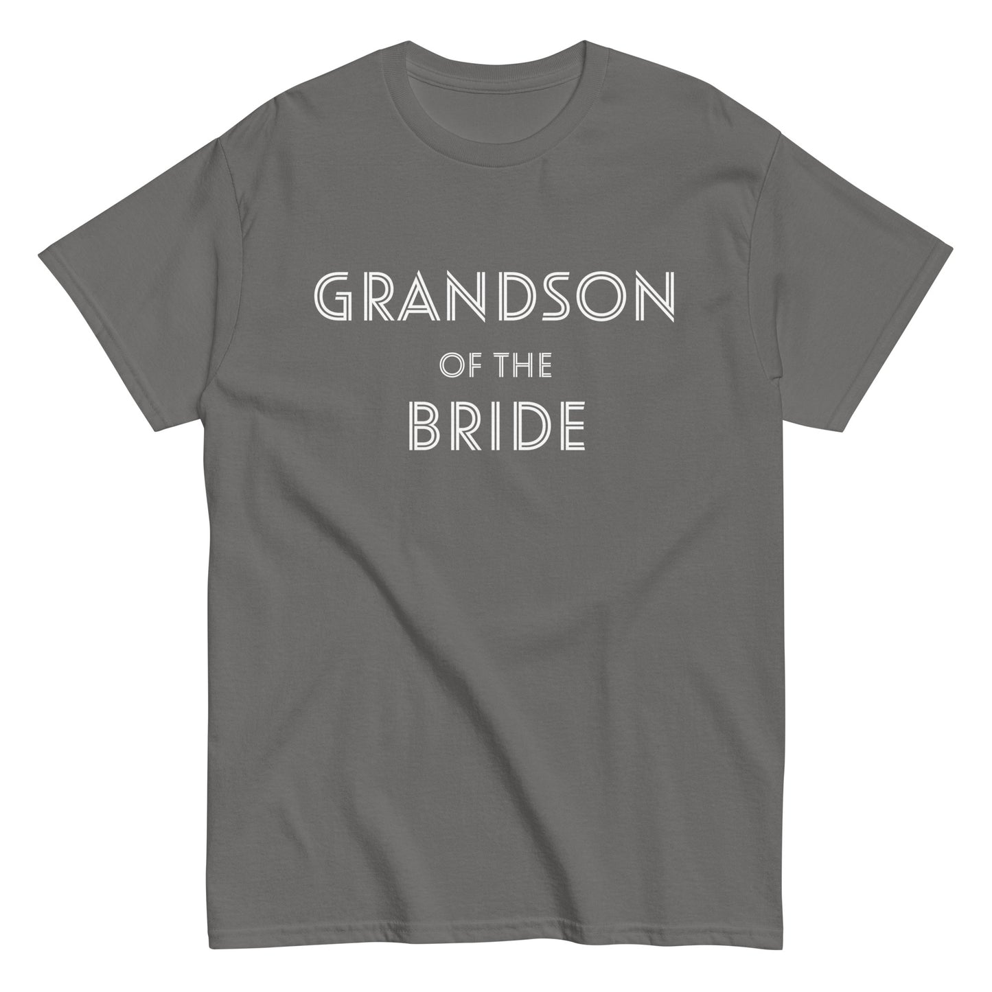 Funny Grandson of the Bride T-shirt