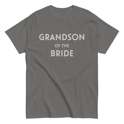 Funny Grandson of the Bride T-shirt