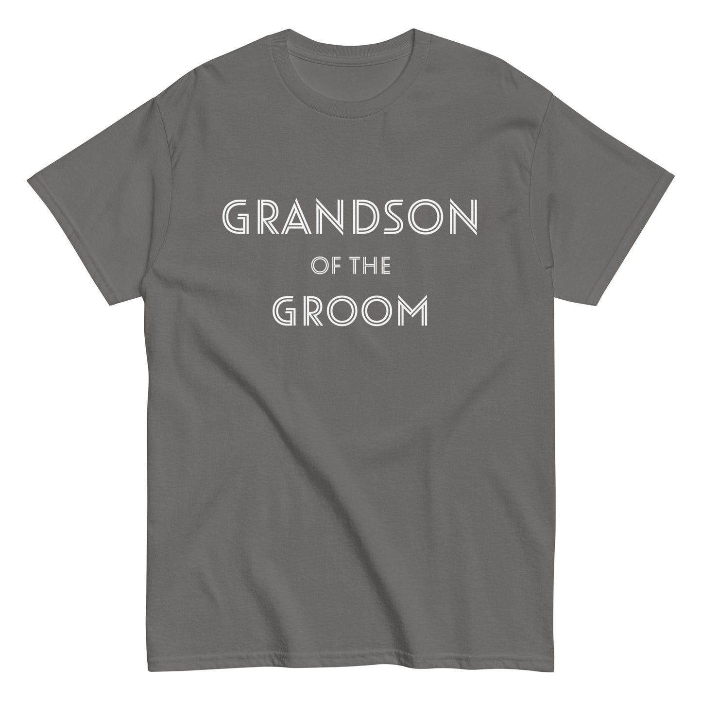 Funny Grandson of the Groom T-shirt