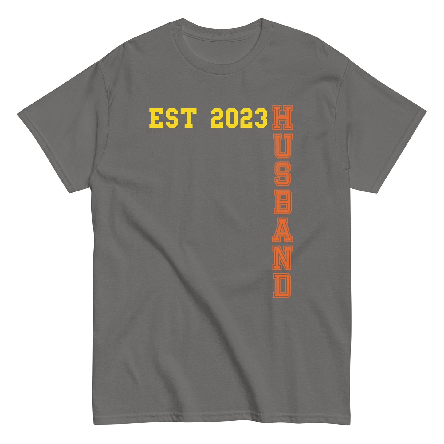 Funny Husband Est 2023 Cool T-shirt