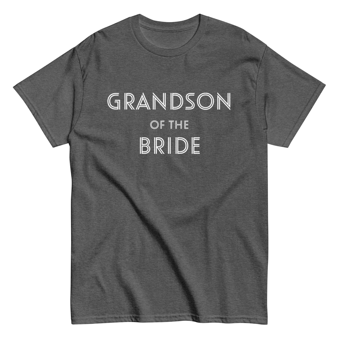 Funny Grandson of the Bride T-shirt