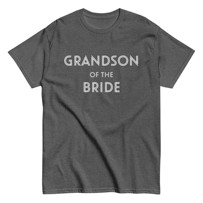 Funny Grandson of the Bride T-shirt