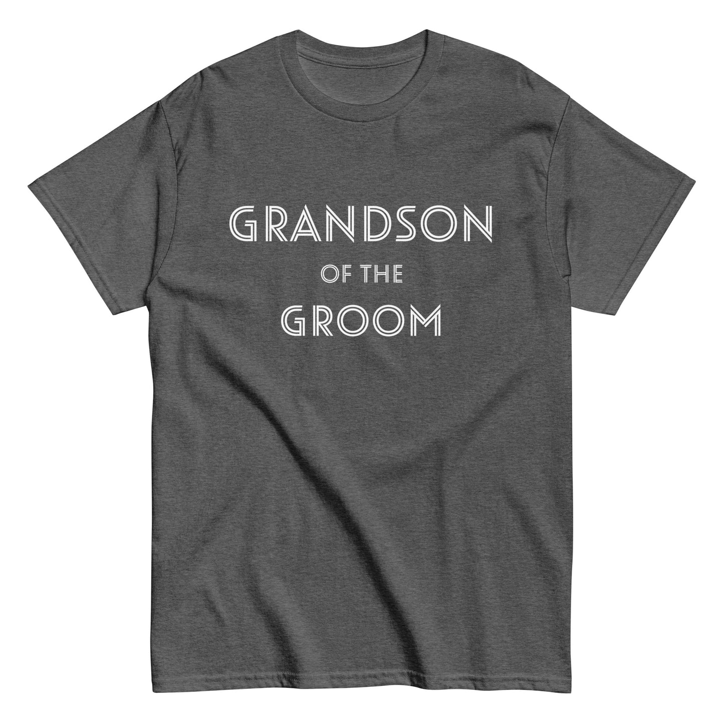 Funny Grandson of the Groom T-shirt