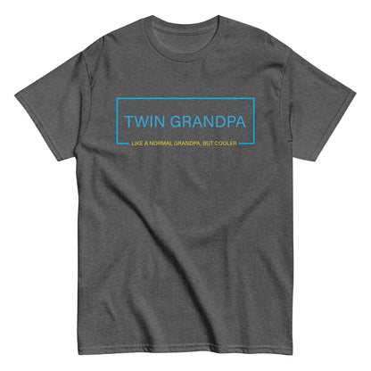 Funny Twin Grandpa T-shirt