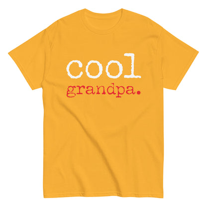 Funny Casual Cool Grandpa T-shirt