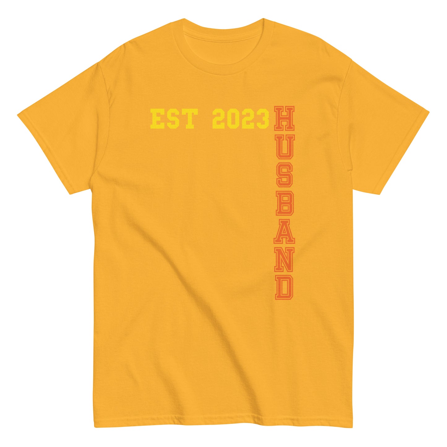 Funny Husband Est 2023 Cool T-shirt