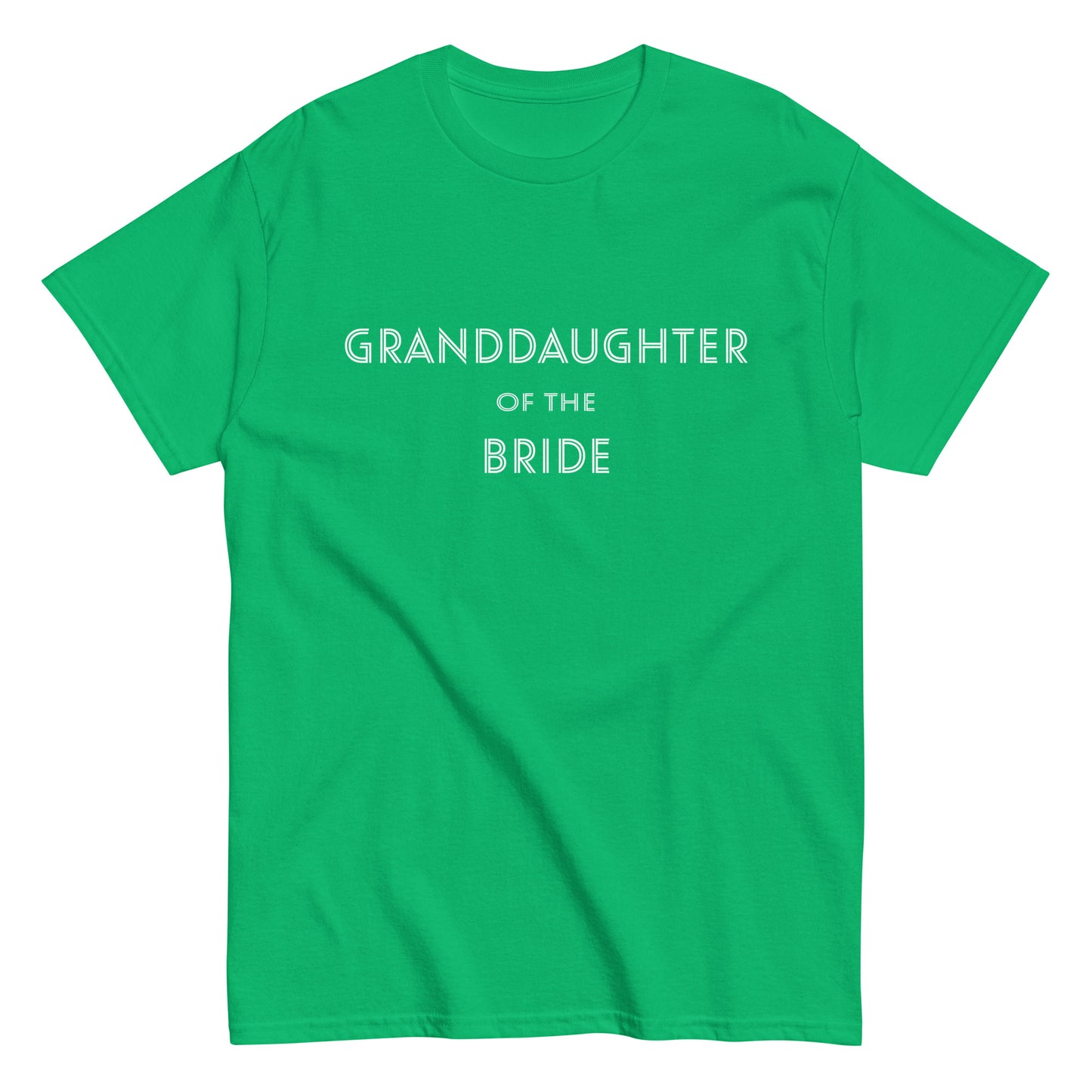 Funny Granddaughter of the Bride T-shirt