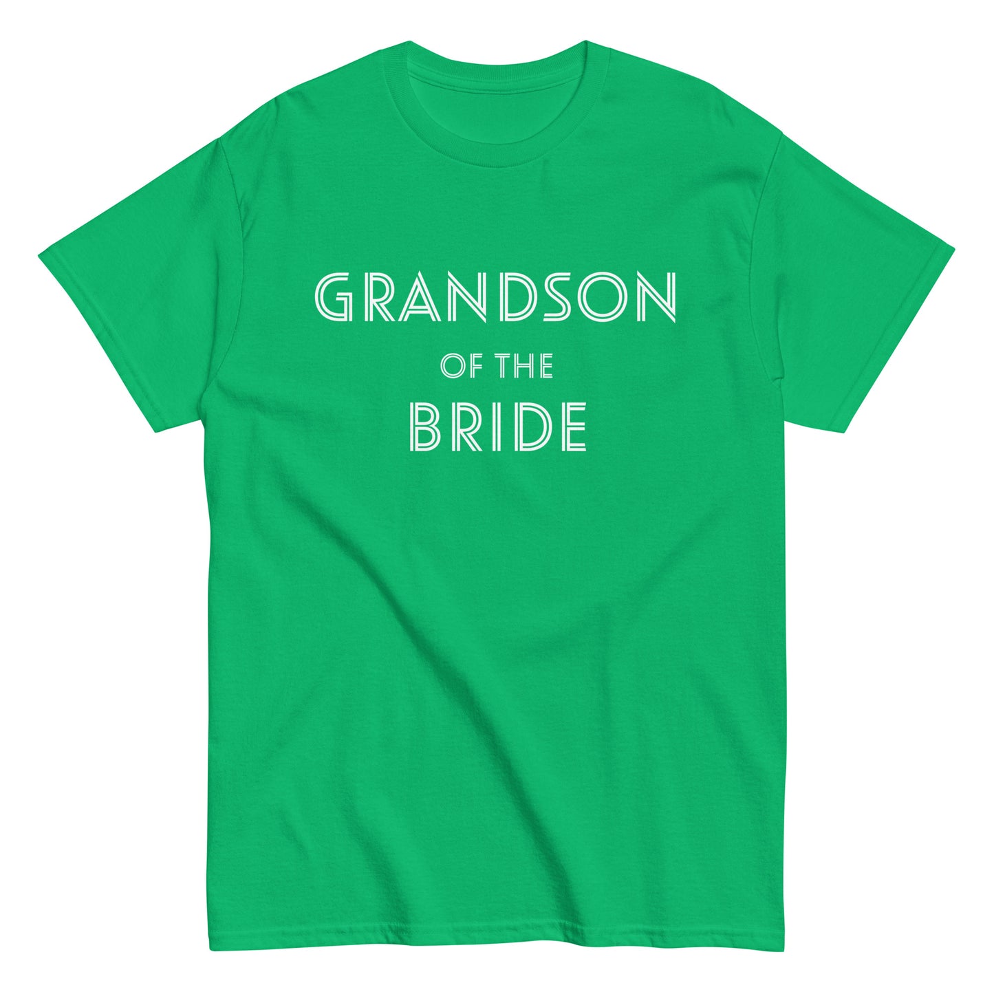 Funny Grandson of the Bride T-shirt