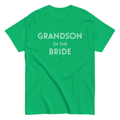 Funny Grandson of the Bride T-shirt