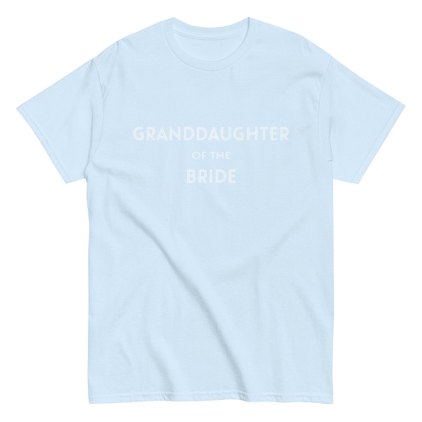 Funny Granddaughter of the Bride T-shirt