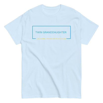 Funny Twin Granddaughter T-shirt