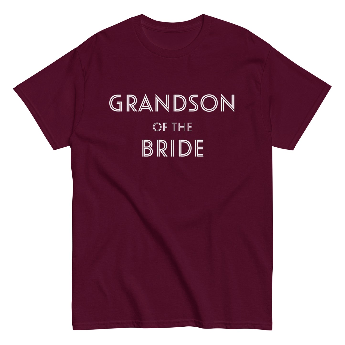 Funny Grandson of the Bride T-shirt