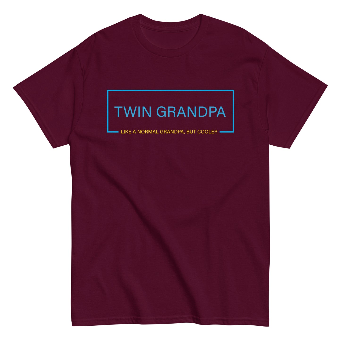 Funny Twin Grandpa T-shirt