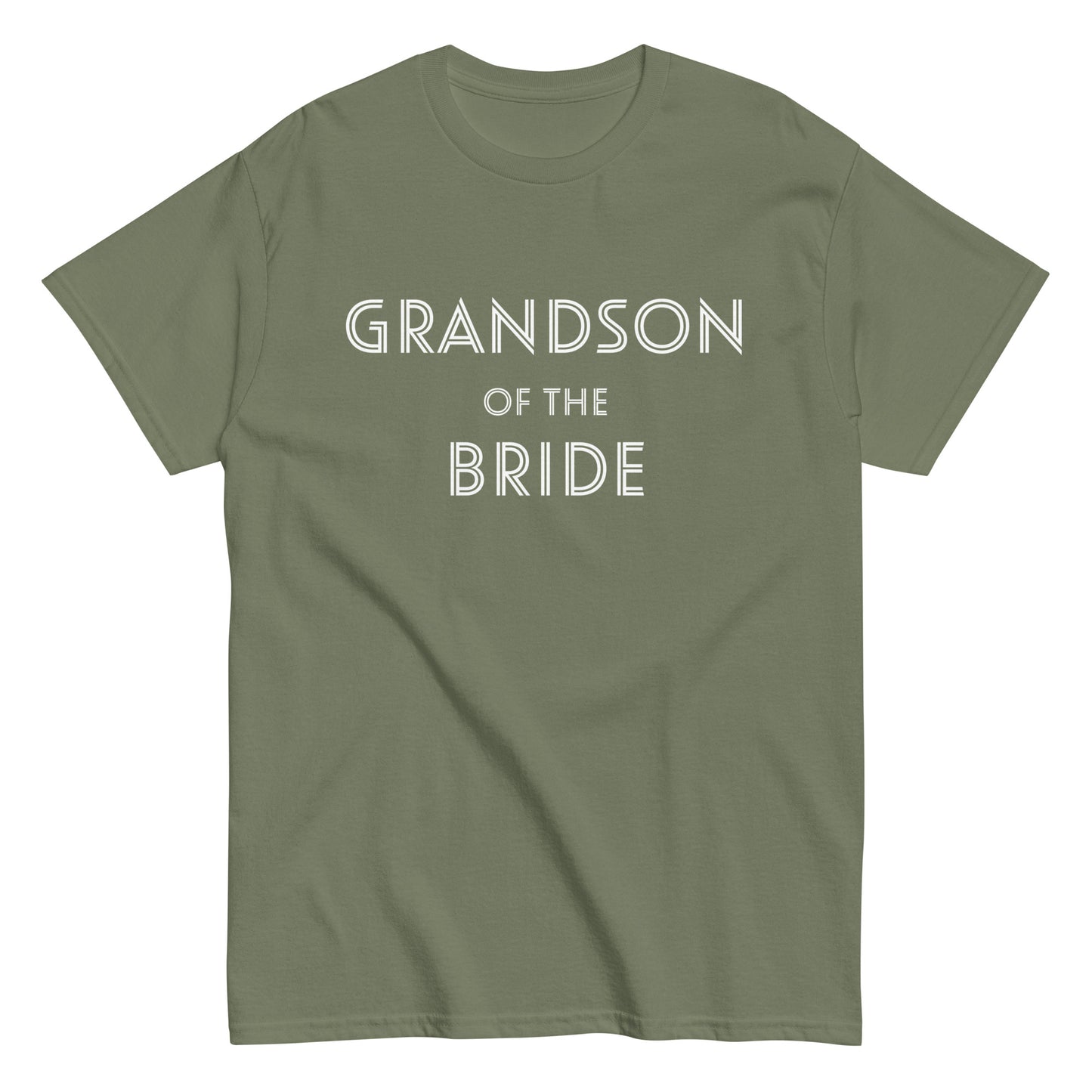 Funny Grandson of the Bride T-shirt