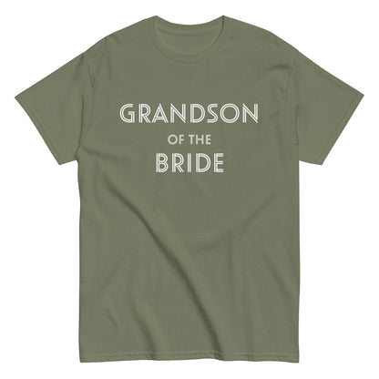 Funny Grandson of the Bride T-shirt