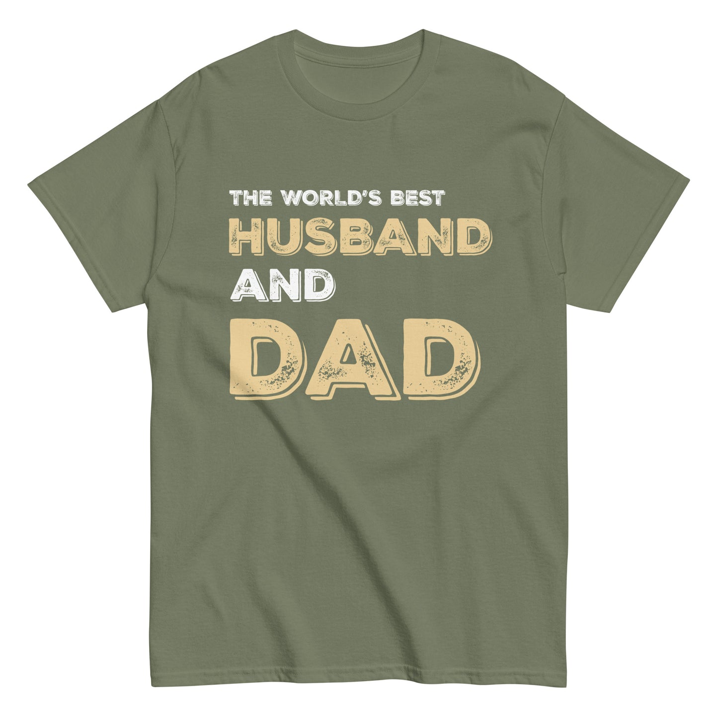 Funny The World’s Best Husband and Dad T-shirt