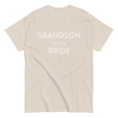 Funny Grandson of the Bride T-shirt