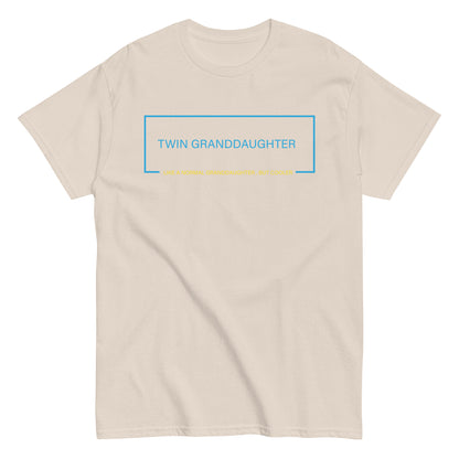 Funny Twin Granddaughter T-shirt